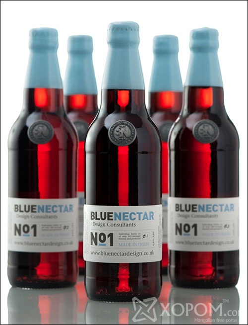Blue Nectar No.1 Package Design